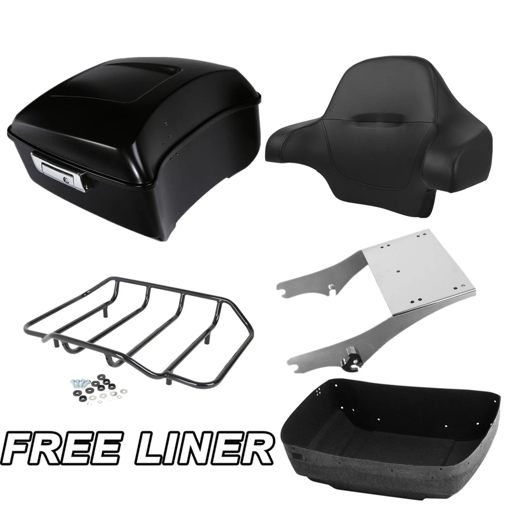 Trunk Backrest Mount Rack for Harley Touring Glide (1997–2008)
