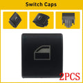 2X Window Switch Button Cap for BMW E46 (1998–2006)