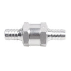 10mm Fuel Non Return Check Valve for Petrol Diesel with 4 Hose Clamps