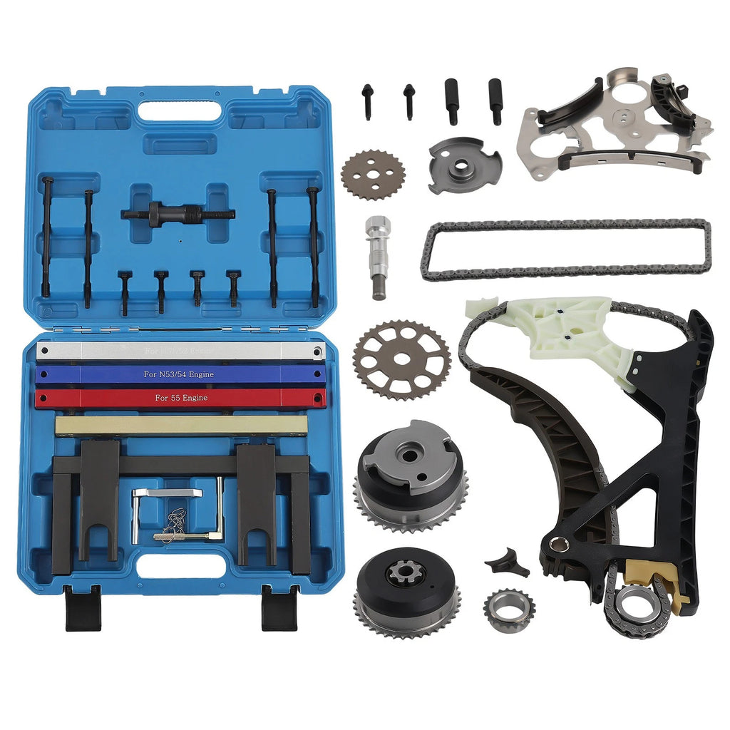 Timing Chain and Camshaft Tool Kit for BMW N51 N52 N54 N55 S55 (2006–2021)