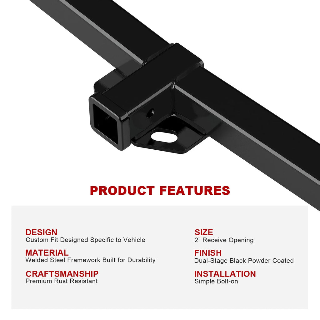 2 Inch Trailer Towing Hitch for Chevrolet Blazer (1995-2004)