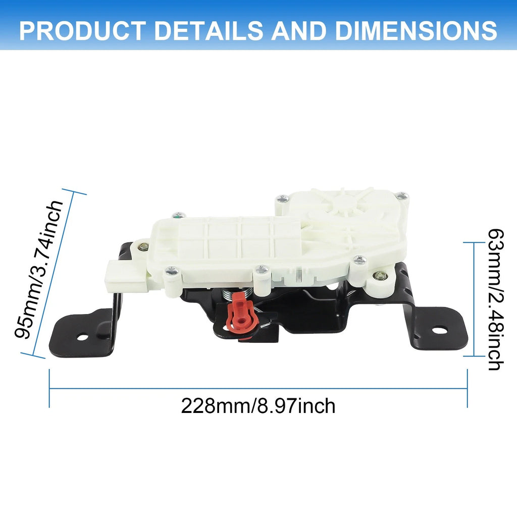 Tailgate Lock Actuator for GMC Sierra Silverado (2019-2025)