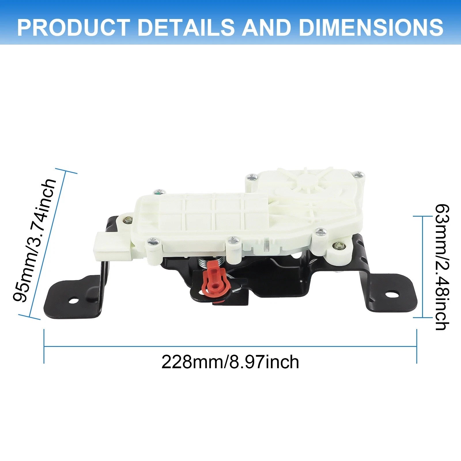 Tailgate Lock Actuator for GMC Sierra Silverado (2019-2025)