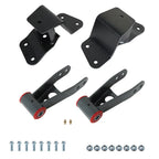 Set of Drop Shackles & Hangers for Chevy GMC C1500 (1988–1998)