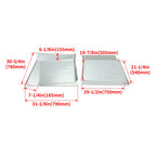 Set of 2 Front Floor Pans for 61-64 Chevrolet Impala Bel Air