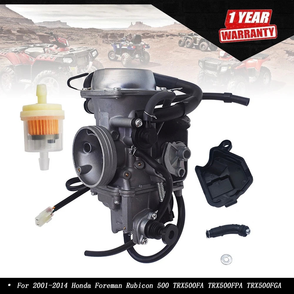 Carburetor for Honda Foreman Rubicon 500 TRX500 (2001–2014)