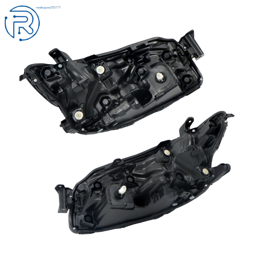 LED Headlights for Toyota Camry XSE XLE (2025) Left+Right Side Double Lens Black