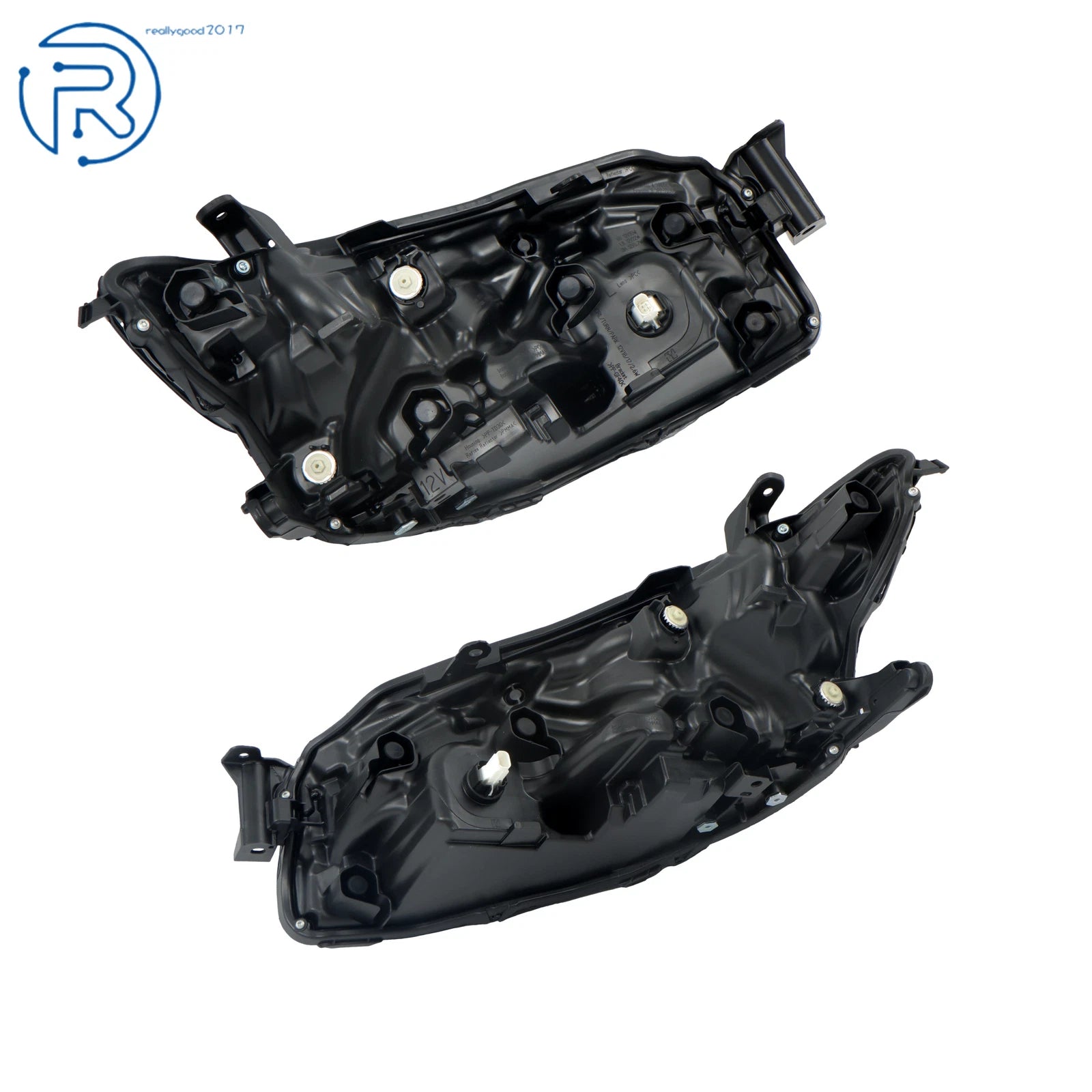 LED Headlights for Toyota Camry XSE XLE (2025) Left+Right Side Double Lens Black