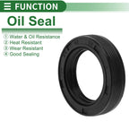 Oil Seal   - NBR Rubber 28x42x10mm