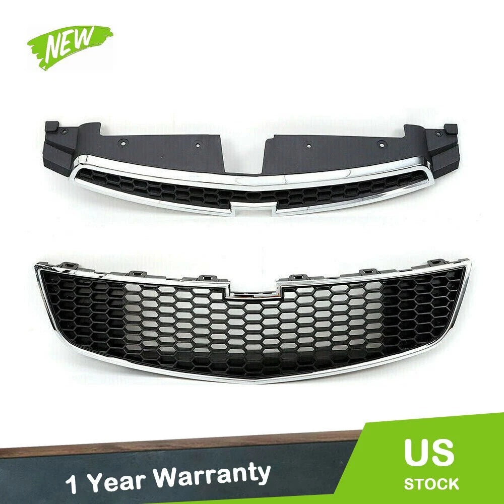 Set of 2 Grilles for Chevrolet Cruze (2011–2014)
