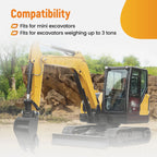 Narrow Trenching Bucket for Mini Excavators