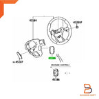 Steering Wheel Cruise Cap for Toyota Hilux Fortuner (2015-2023)