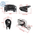 Set of 4 Motor & Trans Mounts for Mazda 3 2.0L L4 (2004–2009) A4402 A4404 A4405 A4418