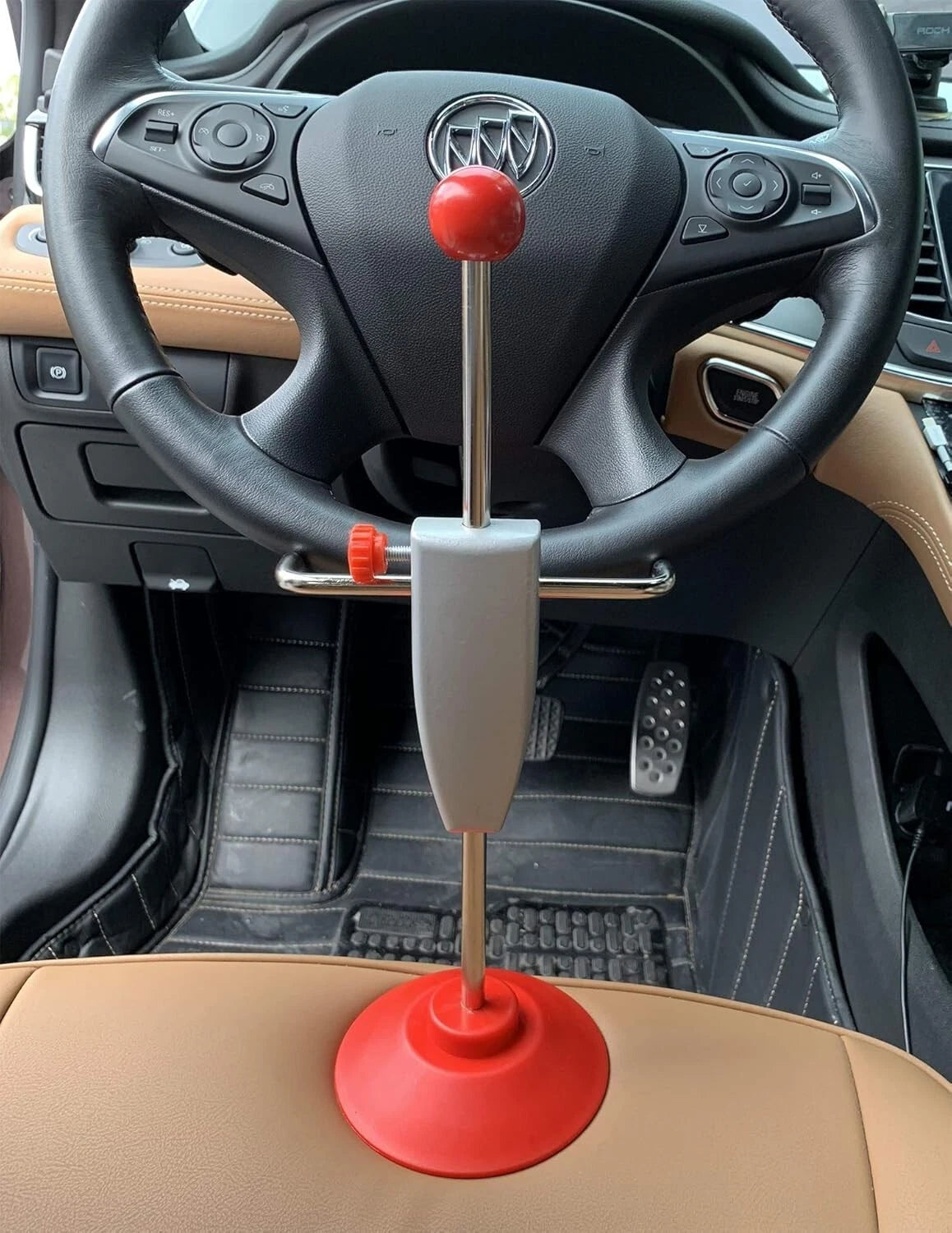 Steering Wheel Holder Stand Tool for Car (14.5"/368mm)