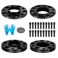 2PCS 12mm & 2PCS 20mm Hubcentric Wheel Spacers for BMW 550i (2010–2016)