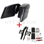 5" Stretched Saddlebags with Lid Latch Key for Harley Touring FLT (2014–2020)