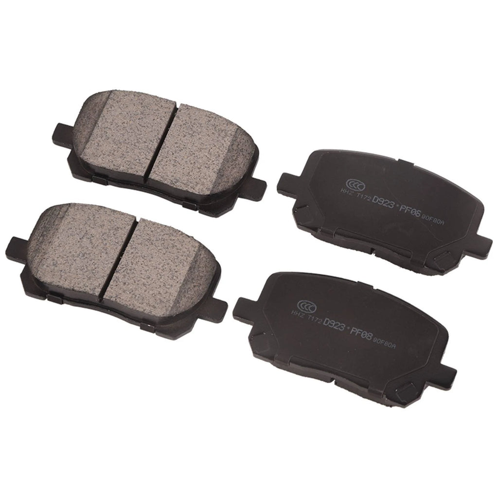 Front Ceramic Brake Pad Kit for Pontiac Vibe, Toyota Corolla, Matrix (2003–2008)