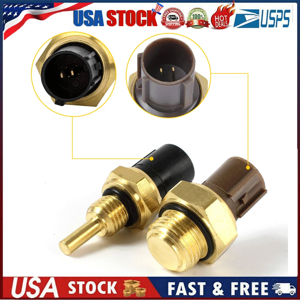 2X Coolant Temperature Sensor for Honda CR-V Civic Acura Isuzu