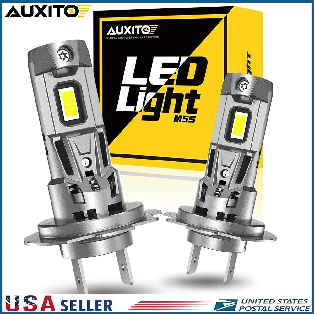 H7 LED Headlight Kit for Various Vehicles (22000LM, 6500K)