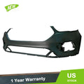 Front Bumper Cover for Ford Escape (2017–2019) Gray Plastic