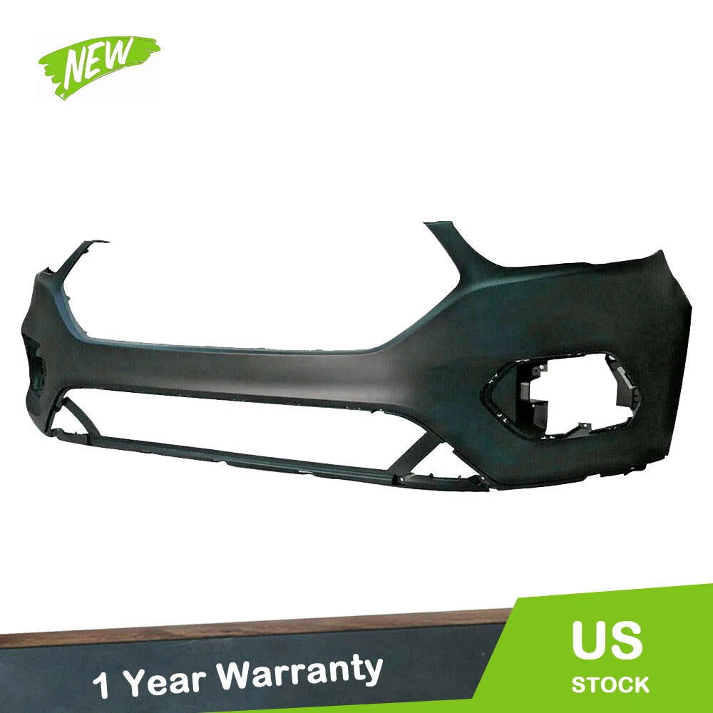 Front Bumper Cover for Ford Escape (2017–2019) Gray Plastic
