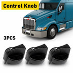 3PC Heater Control Knob for Peterbilt 330 335 357 367 378 379 386 384 PY44P5