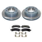 DuraGo Rear Rotor & Bosch QuietCast Ceramic Disc Brake Pad Kit for Savana 2500 (2010–2023)