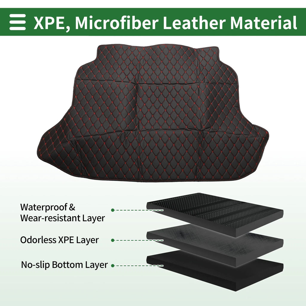 3D Diamond Pattern Cargo Liner Trunk Mat for Honda CRV (2002–2006)