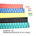Set of 14 X-Tube Cable Heat Shrink Tubing Wrap Sleeve for Rod Grips