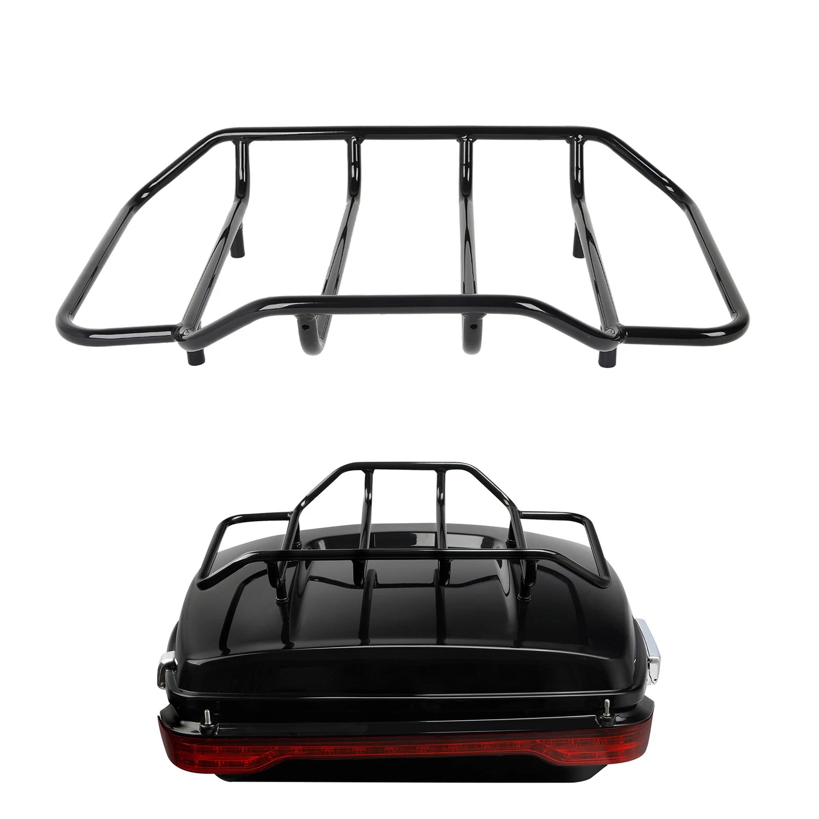 Trunk Top Luggage Rack for Harley Touring Road King Glide (1984–2020)