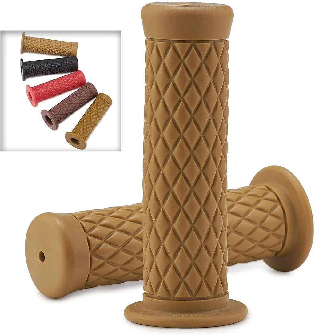 7/8" Rubber Gel Hand Grips for Yamaha Virago 250 (1988-1997)