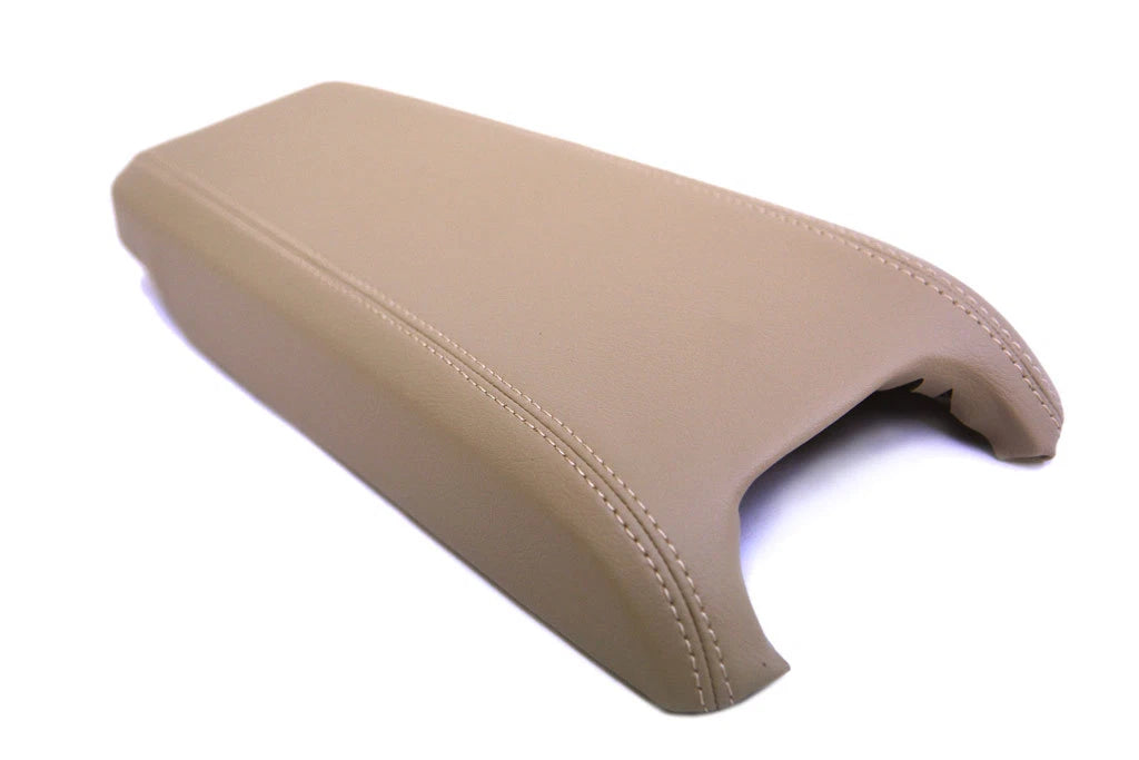 Center Console Armrest Cover for Mazda CX-7 (2007–2012) Beige PVC Leather