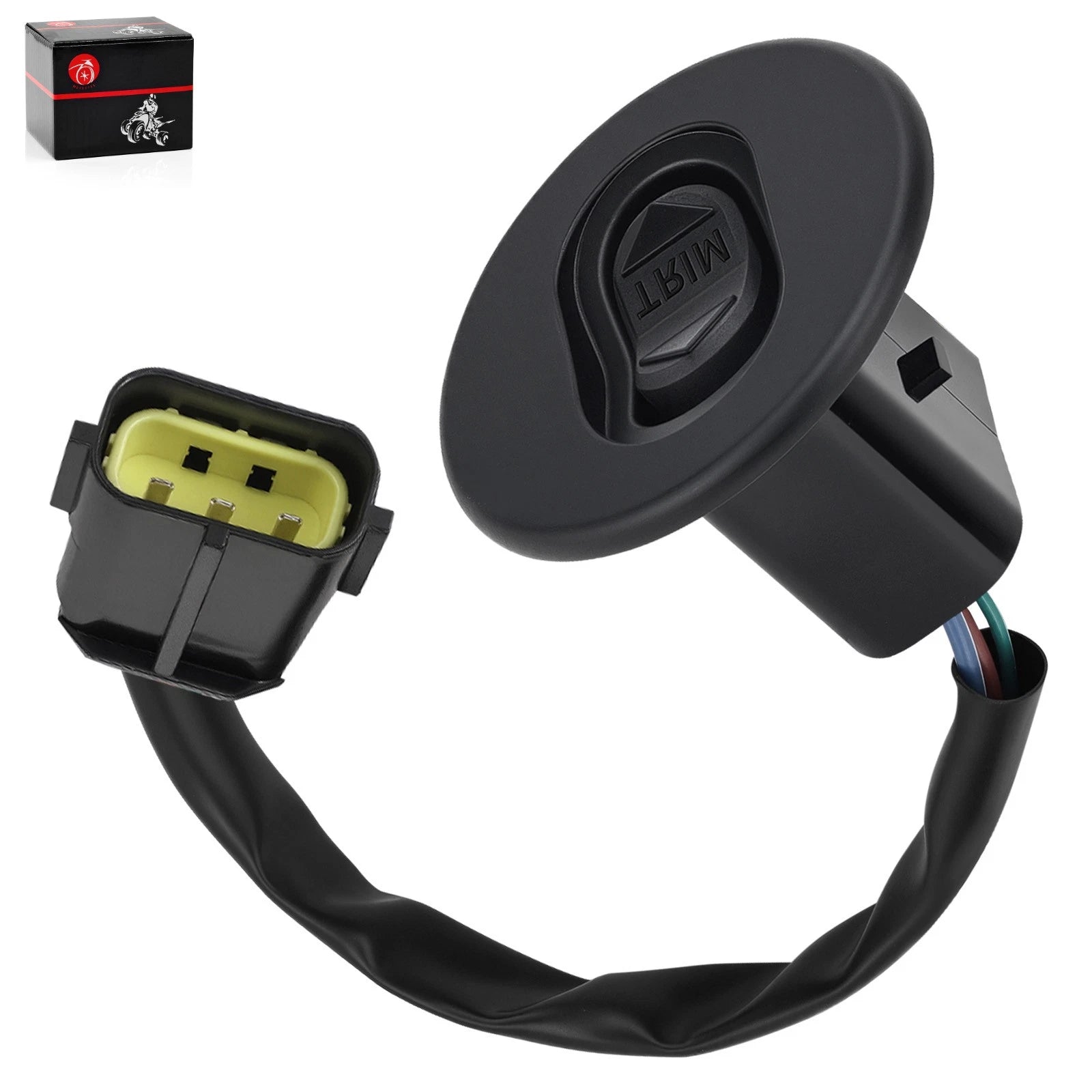Outboard Trim Switch Round Bezel for Mercury F 65-150 HP