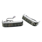 LED Saddlebag Run/Brake/Turn Light Lens for Harley 2009-2013