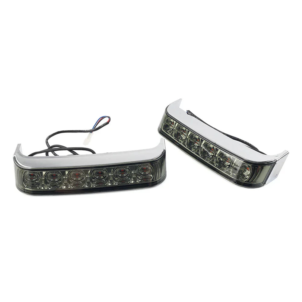 LED Saddlebag Run/Brake/Turn Light Lens for Harley 2009-2013