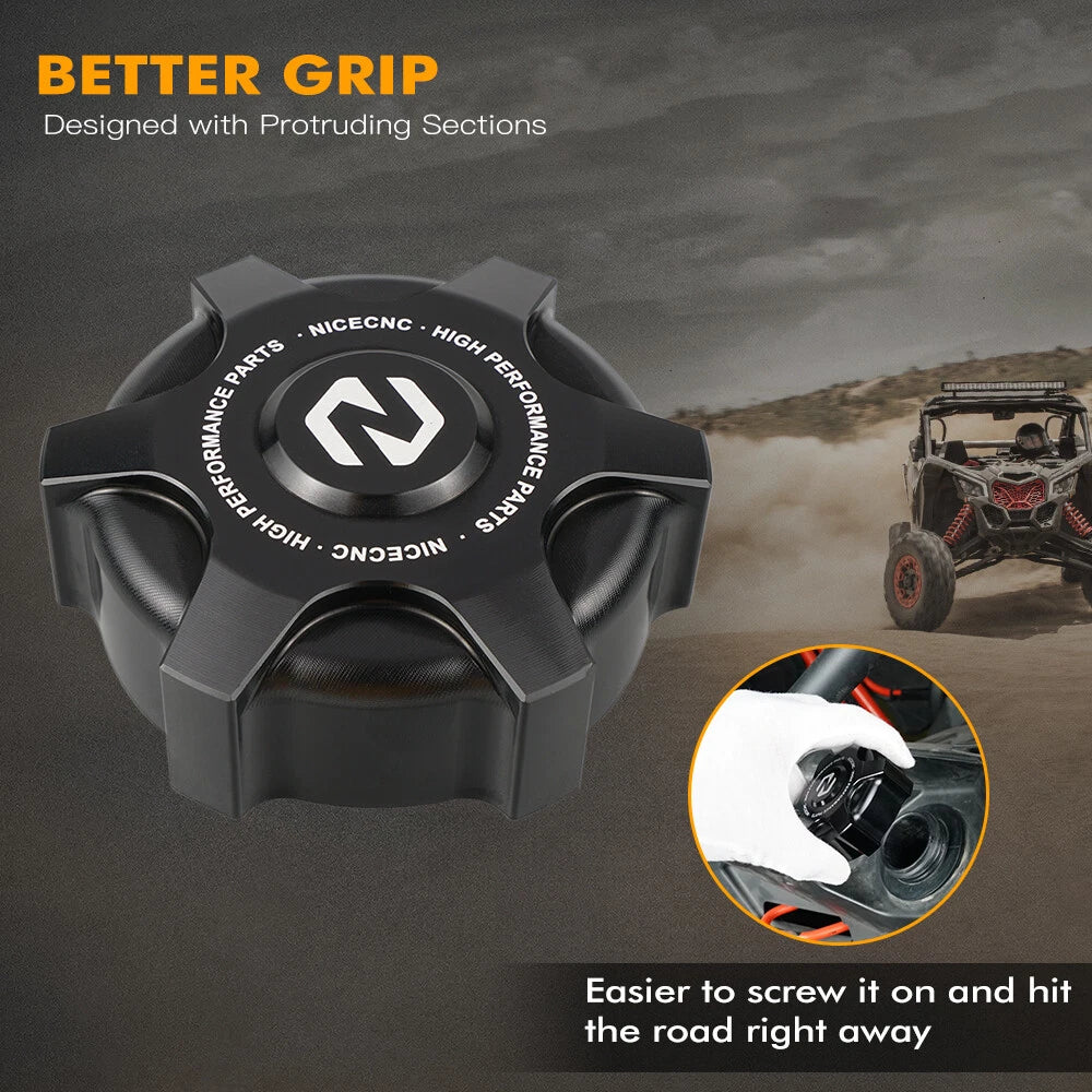 Gas Fuel Cap with Gasket #709000868 for Can-Am Defender Max HD10 HD8 (2018–2022)