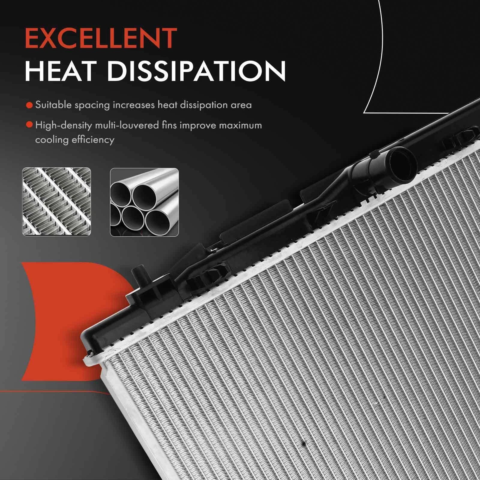 Radiator for Toyota Camry and Avalon and Lexus ES350 (2005–2012)