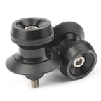 6mm Black Swing Arm Spool Slider for Yamaha YZF R1 R3 R6 MT-09 MT-10