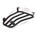 Matt Black Floor Board Luggage Carry Support Rack for Vespa GTS GTV GTL (2008–2023)