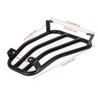 Matt Black Floor Board Luggage Carry Support Rack for Vespa GTS GTV GTL (2008–2023)