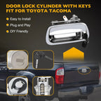 Tailgate Handle with Lock Cylinder & Key for Toyota Tundra (2000-2006)