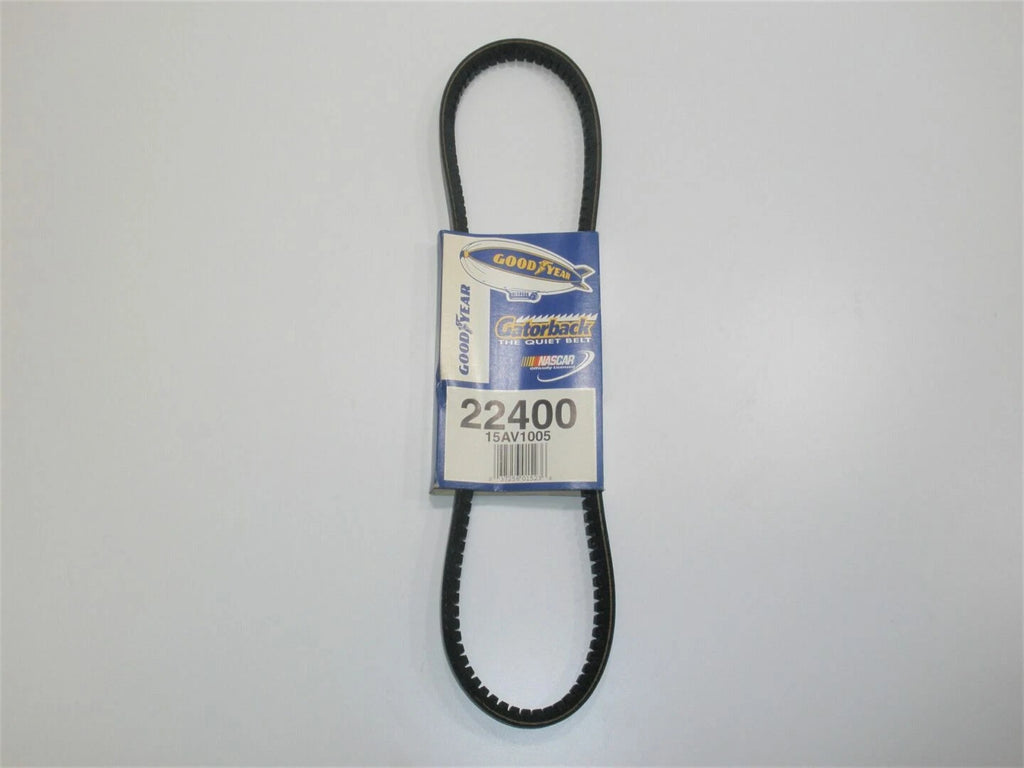 Gatorback Hi-Miler Engine Motor V-Belt for Goodyear (22400, 15AV1005)