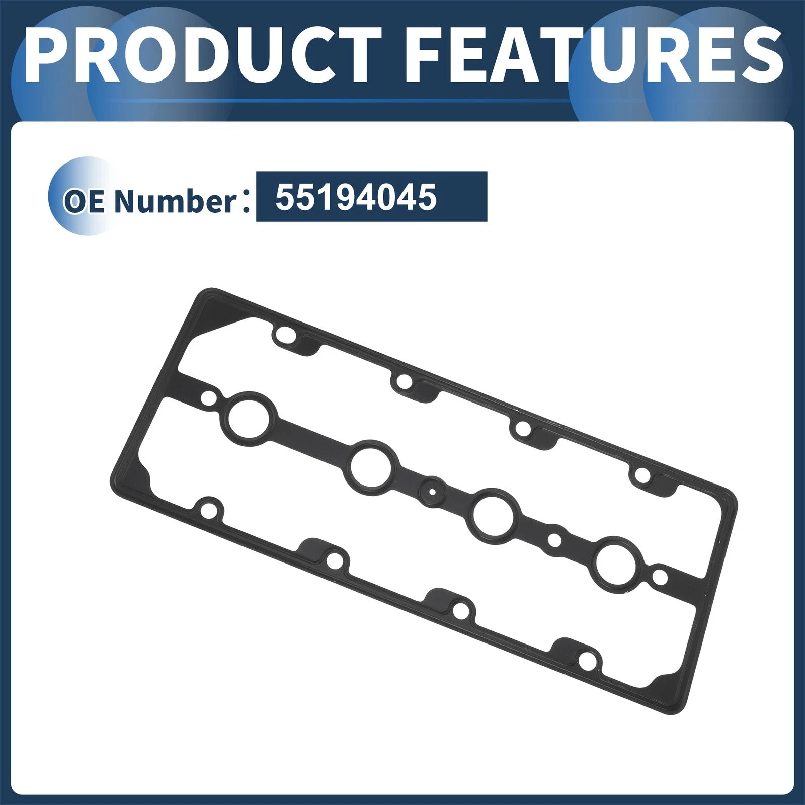 Valve Cover Gasket No. 55194045 for Dodge Dart (2012–Present)