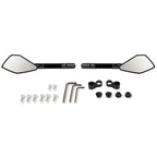 2PC Rearview Side Mirrors for Honda Yamaha Suzuki (Universal) 8mm 10mm