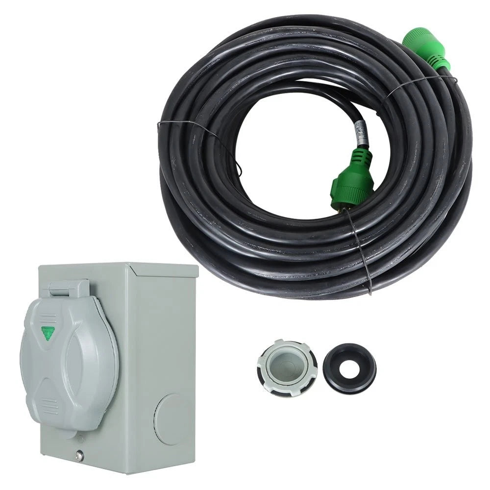 30A Generator Extension Cable for RV (75FT)