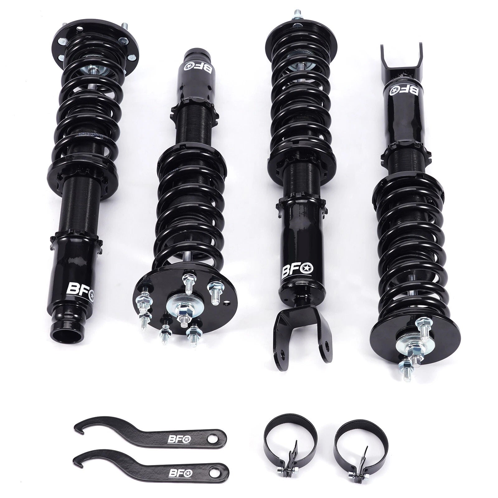 BFO Coilovers For Honda Accord 08-12 Adjustable Height Shocks Springs Kits