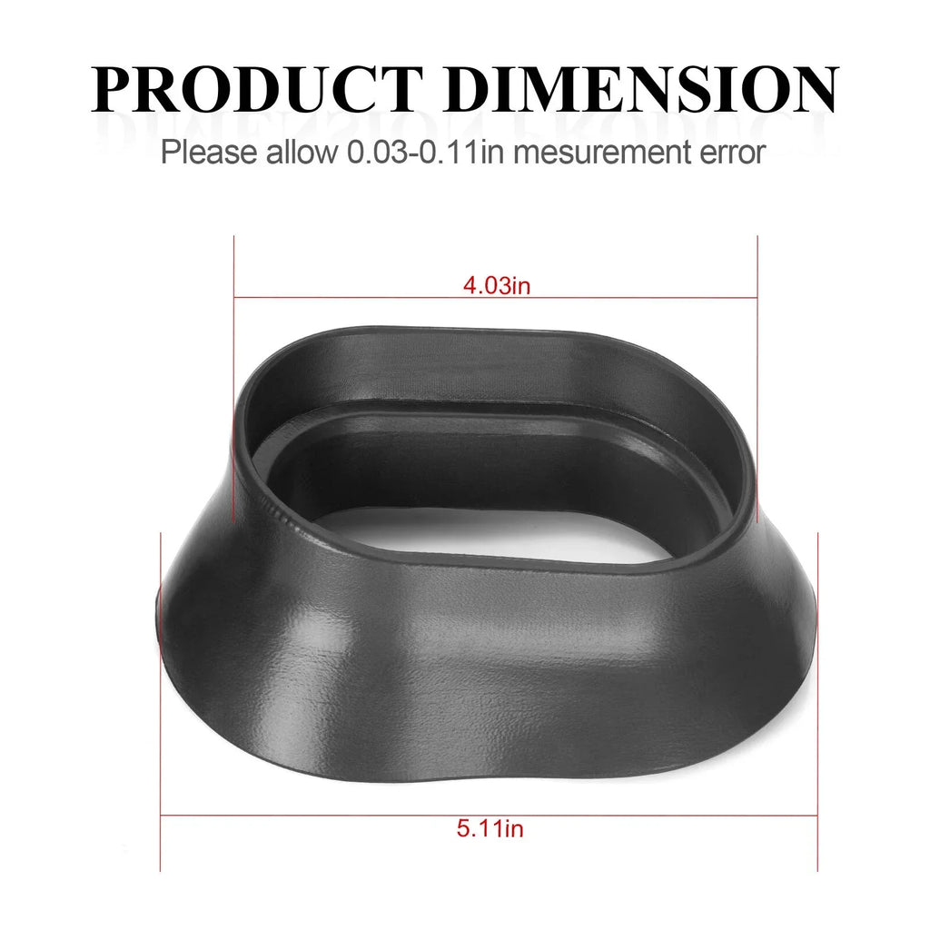 Ram Air Intake Dust Rubber Boots for Suzuki GSX-R650 GSX-R750 (2004-2005)
