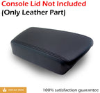Center Console Armrest Cover for Ford Focus (2008–2011) Black Leather