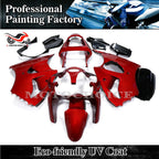 Red ABS Fairing Kit for Kawasaki Ninja ZX6R (2000–2002) ZZR600 (2005–2008)