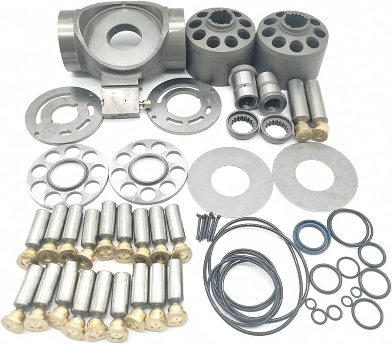 Hydraulic Pump Repair Parts Kit for Rexroth A10VD43SR1RS5 CAT 307SSR (–)